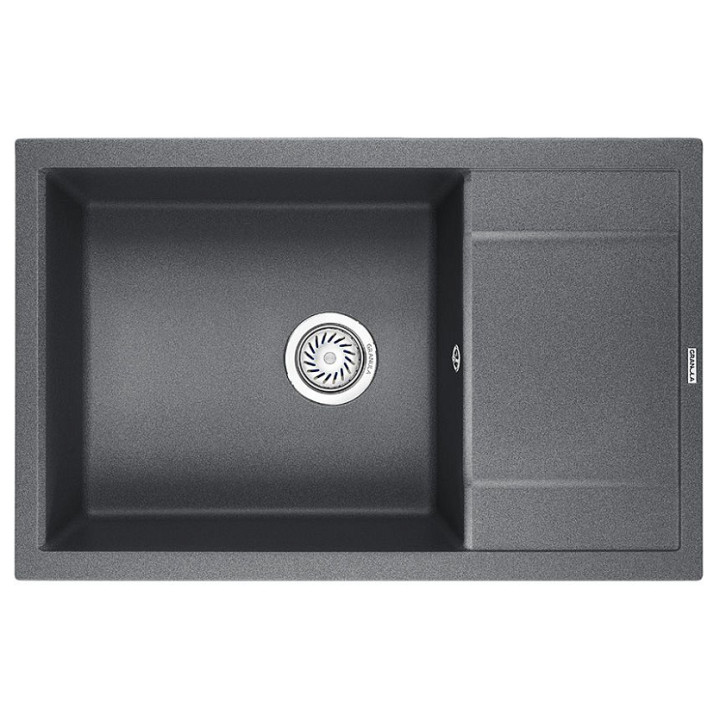 Кухонная мойка GRANULA GR-7805 графит