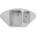 Кухонная мойка GRANFEST QUARZ GF-Z 14 серый