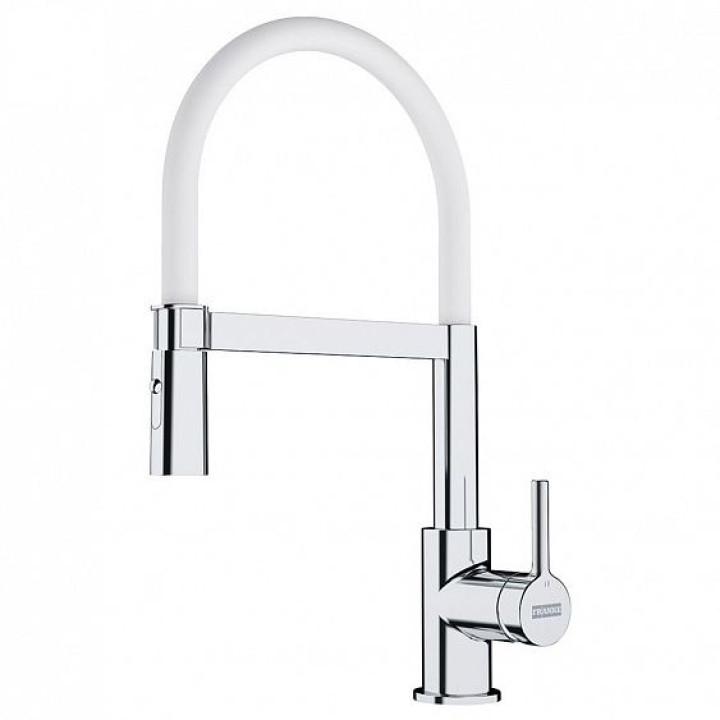 Смеситель FRANKE Lina Semi-pro хром/белый