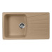 Кухонная мойка AQUAGRANITEX M-12 песочный