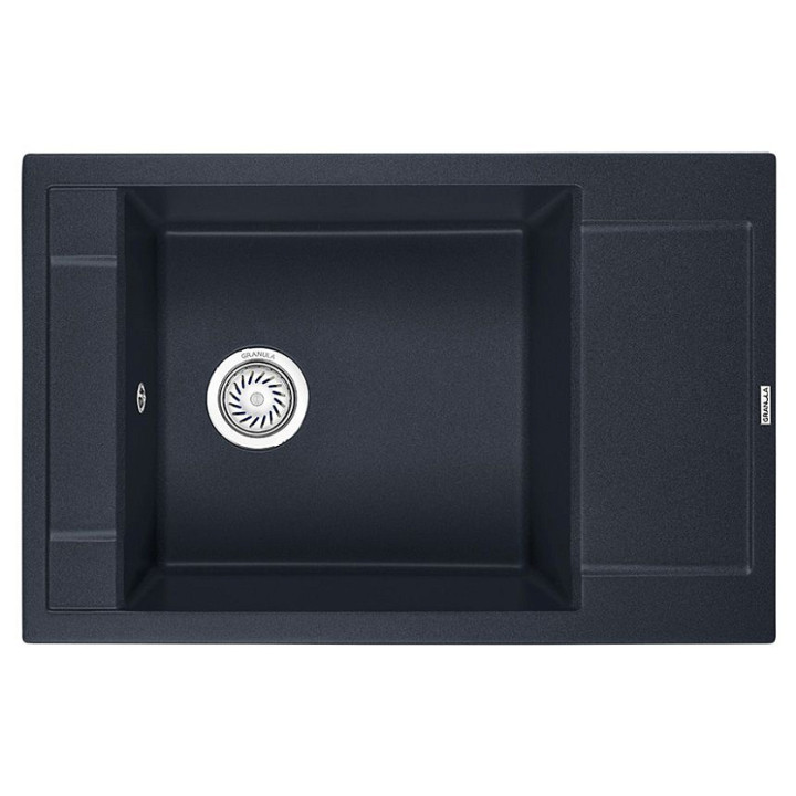 Кухонная мойка GRANULA GR-7806 шварц