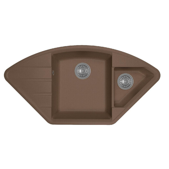 Кухонная мойка FLORTEK Крокус 980 мокко (23.040.E0980.303)