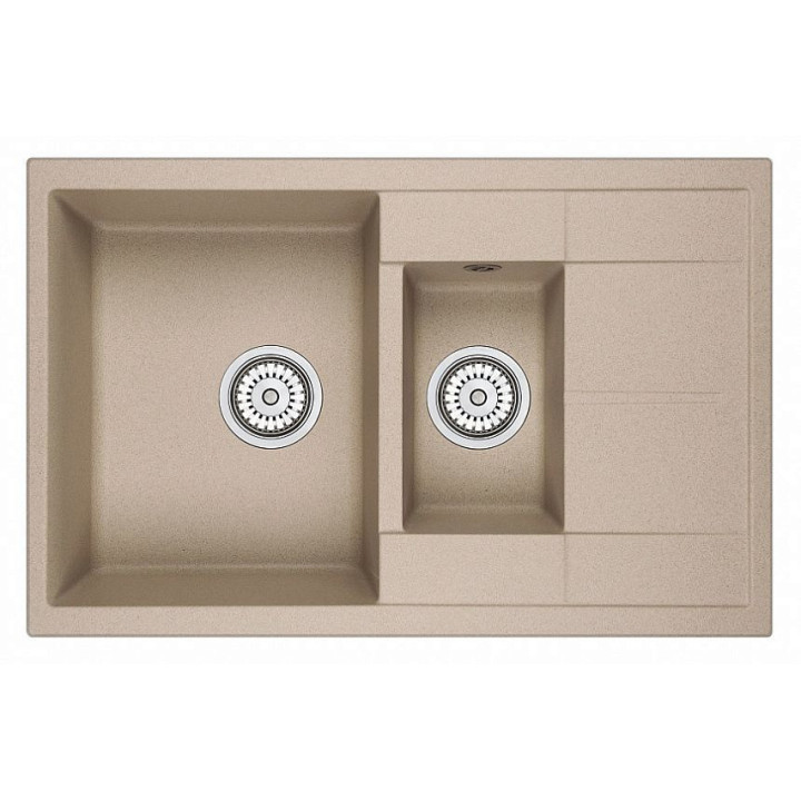 Кухонная мойка GRANULA GR-7802 песок