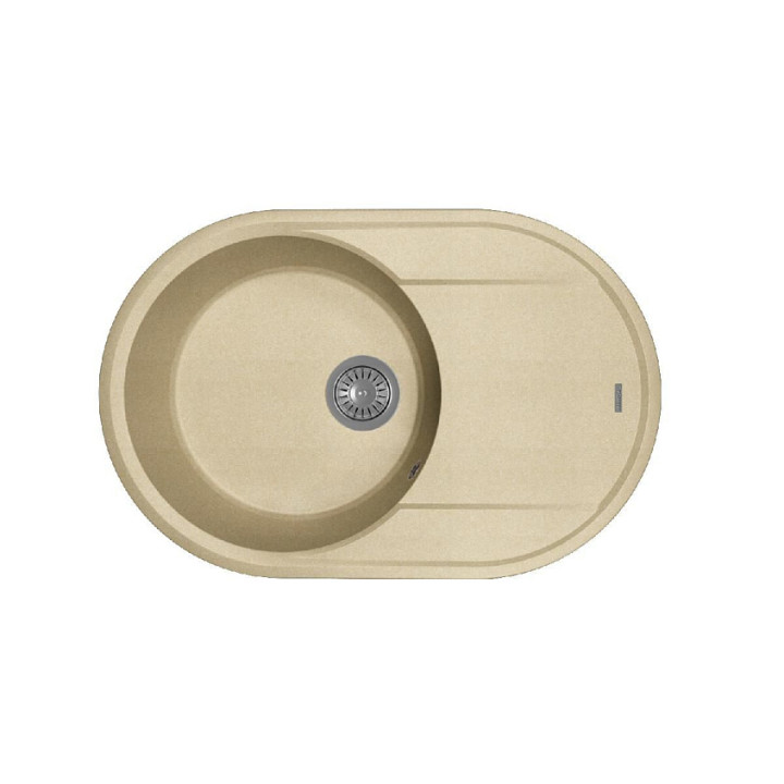 Кухонная мойка FLORTEK Дафна 760 бежевый (23.030.С0760.104)