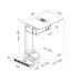 Варочная поверхность с вытяжкой PANDO E-391/78 V.1130 ECO PLUS + KIT FCLR-AE