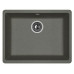 Кухонная мойка FLORTEK Ринг 500 черный (24.050.D0500.102)