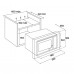 Микроволновая печь TEKA MWE 207 FI (40581117) STEEL (40581010)