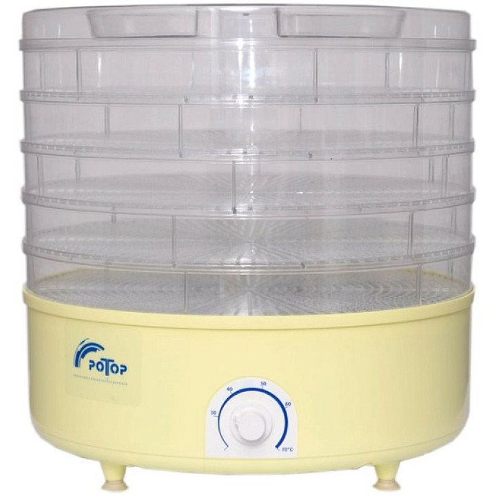 Сушилка для овощей РОТОР СШ-002 с 5 решетами прозрачный