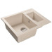 Кухонная мойка GRANFEST gf-q610k бежевый