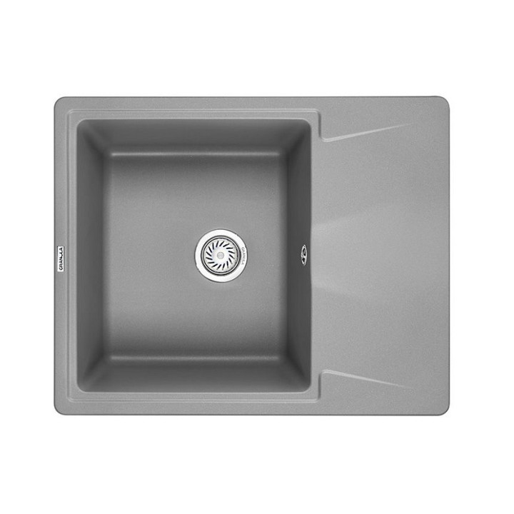 Кухонная мойка GRANULA GR-6201 алюминиум