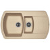 Кухонная мойка FLORENTINA нире 860 К песочный (20.205.D0860.107)