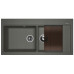 Кухонная мойка FLORENTINA Россана черный (20.335.E1000.102)