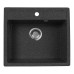 Кухонная мойка AQUAGRANITEX M-56 черный
