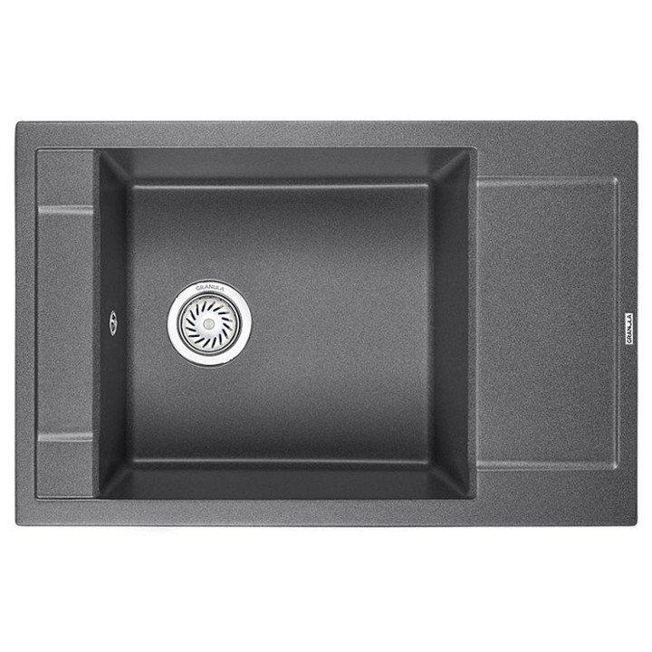 Кухонная мойка GRANULA GR-7806 графит