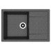 Кухонная мойка DR.GANS Техно 860 черный (25.030.D0860.407)