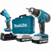 Шуруповерт аккумуляторный MAKITA DF457DWLE