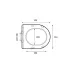 Сиденье для унитаза GROSSMAN 4455/4477S