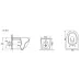 Комплект GROSSMAN инсталляция 900.K31.01.000 + клавиша смыва 700.K31.01.210.210 черный матовый + унитаз GR-4455GMS