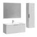 Тумба подвесная GROSSMAN БЛИСС 100 см белая матовая 1010050