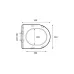 Сиденье для унитаза GROSSMAN GR-4457/4485SQ