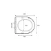 Сиденье для унитаза GROSSMAN GR-4455SQ/GR-4485SQ/GR-4489SQ-K39