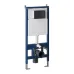 Комплект GROSSMAN инсталляция 900.K31.01.000 + клавиша смыва 700.K31.05.21M.21M черный матовый