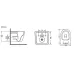 Комплект GROSSMAN инсталляция 900.K31.01.000 + клавиша смыва 700.K31.01.300.300 золото глянцевый + унитаз GR-4411SQ
