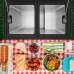 Автохолодильник INDEL B Travel Box STEEL TB118 DD STEEL BLACK