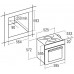 Встраиваемый электрический духовой шкаф CATA MRA 7108 IV