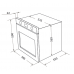Встраиваемый электрический духовой шкаф HOMSair OES657BK