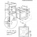 Духовой шкаф ELECTROLUX EOF5C50BX