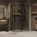 Душевое ограждение GROSSMAN 300.K33.01.9070.21.10 черный матовый