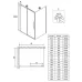 Душевое ограждение NIAGARA NG-65-13CH-CH80-34