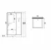 Душевая кабина NIAGARA Standart ST80/15Q/BL/BK