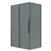 Боковая стенка GROSSMAN 200.K33.01.80.42.10 графит сатин