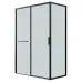 Душевое ограждение GROSSMAN 100.K33.05.120.21.02-200.K33.05.100.21.02 черный матовый