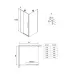 Душевое ограждение NIAGARA NG-85-12AB-A100B-34