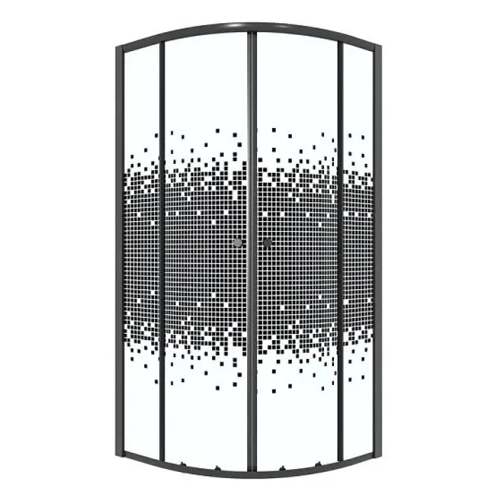 Душевое ограждение NIAGARA NG-1003-14BLACK