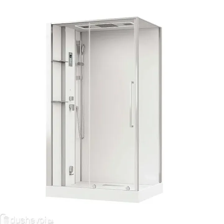 Душевая кабина ACQUAZZONE Viktoria 120SL CHROME с паром