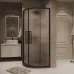 Душевое ограждение GROSSMAN 301.K33.02.9090.21.02 черный матовый