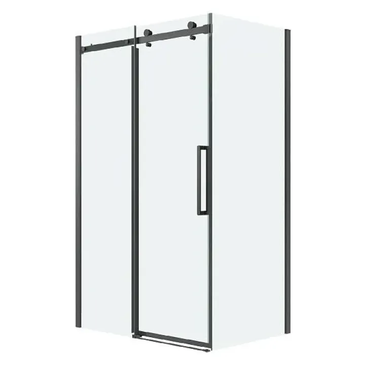 Душевое ограждение GROSSMAN 100.K33.04.140.42.00-200.K33.04.90.42.00 графит сатин