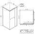 Душевое ограждение NIAGARA NG-6635-34