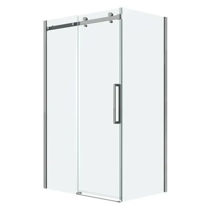 Душевое ограждение GROSSMAN 100.K33.04.130.10.00-200.K33.04.80.10.00 хром