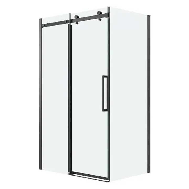 Душевое ограждение GROSSMAN 100.K33.04.100.21.00-200.K33.04.80.21.00 черный матовый