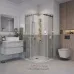 Душевое ограждение GROSSMAN 300.K33.04.1010.10.00 хром