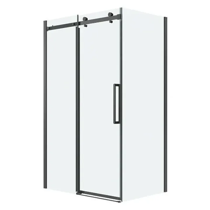 Душевое ограждение GROSSMAN 100.K33.04.120.42.00-200.K33.04.100.42.00 графит сатин