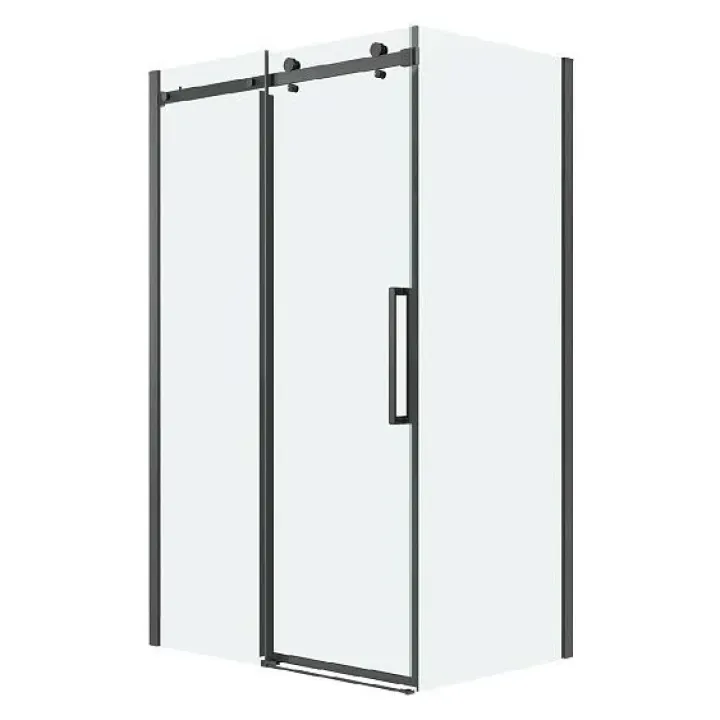 Душевое ограждение GROSSMAN 100.K33.04.100.42.00-200.K33.04.80.42.00 графит сатин