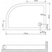 Поддон GROSSMAN GR-119212020L 120х80х15 см для GR-2120L, 4120L