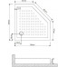 Поддон GROSSMAN GR-80900920 90х90х15 см для GR-8090