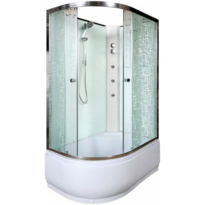 Душевая кабина DETO ЕМ4512 R N (без крыши)